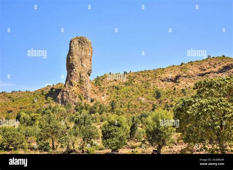 Sankaber Rock Formation! An Ancient Wonder Rising from the Ethiopian Highlands